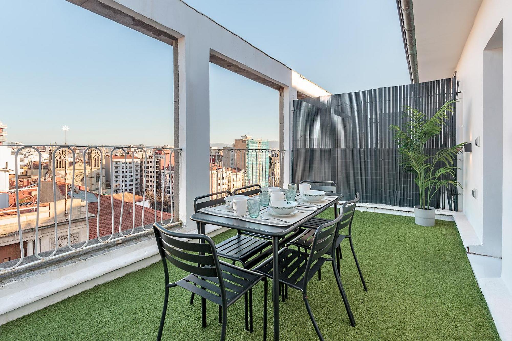 Genteel Home Jovellanos Terrace Gijón Extérieur photo