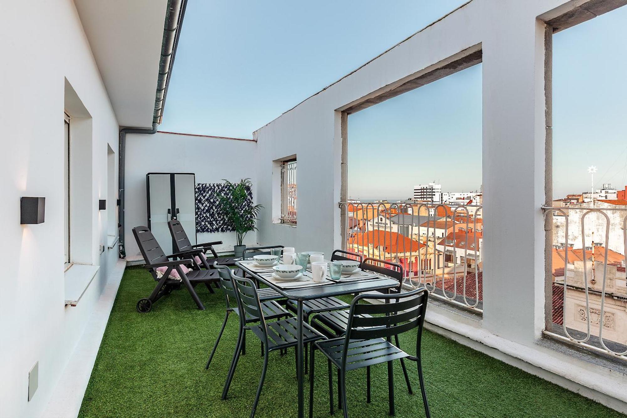 Genteel Home Jovellanos Terrace Gijón Extérieur photo